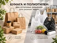 Бумажный или полиэтиленовый пакет: что выбрать для бизнеса?